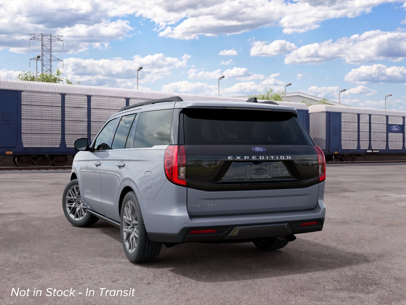New 2027 Glacier Gray Metallic Tri-Coat Ford Platinum image 8
