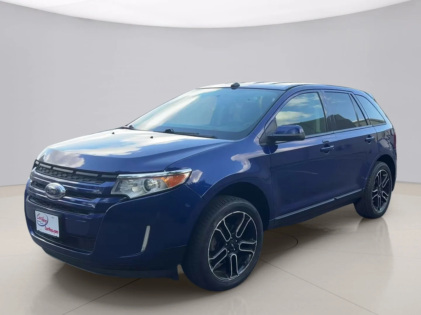 Used 2013 Blue Ford SEL FWD image 1