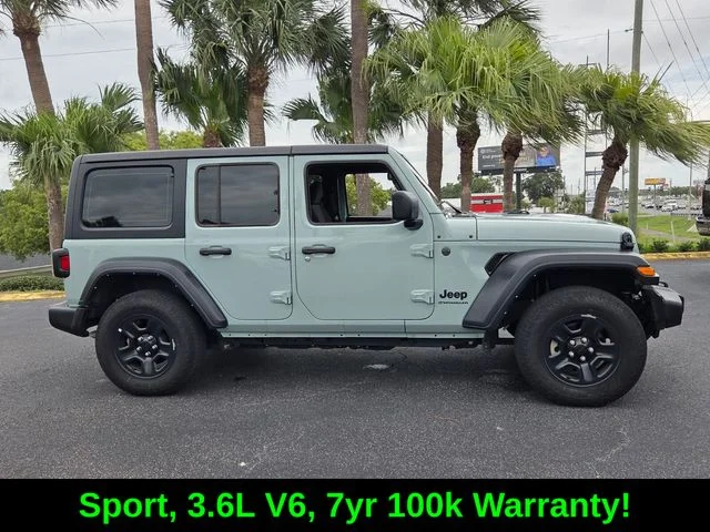 Certified Used 2024 Gray Jeep Sport image 8