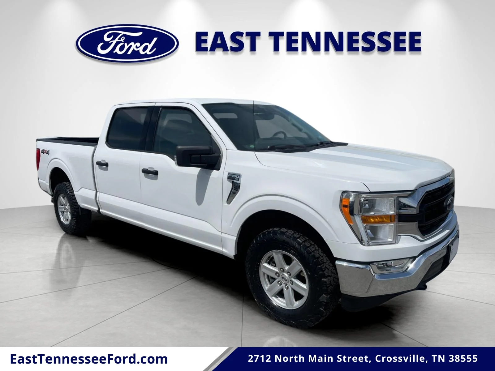 Used 2021 White Ford XLT image 1