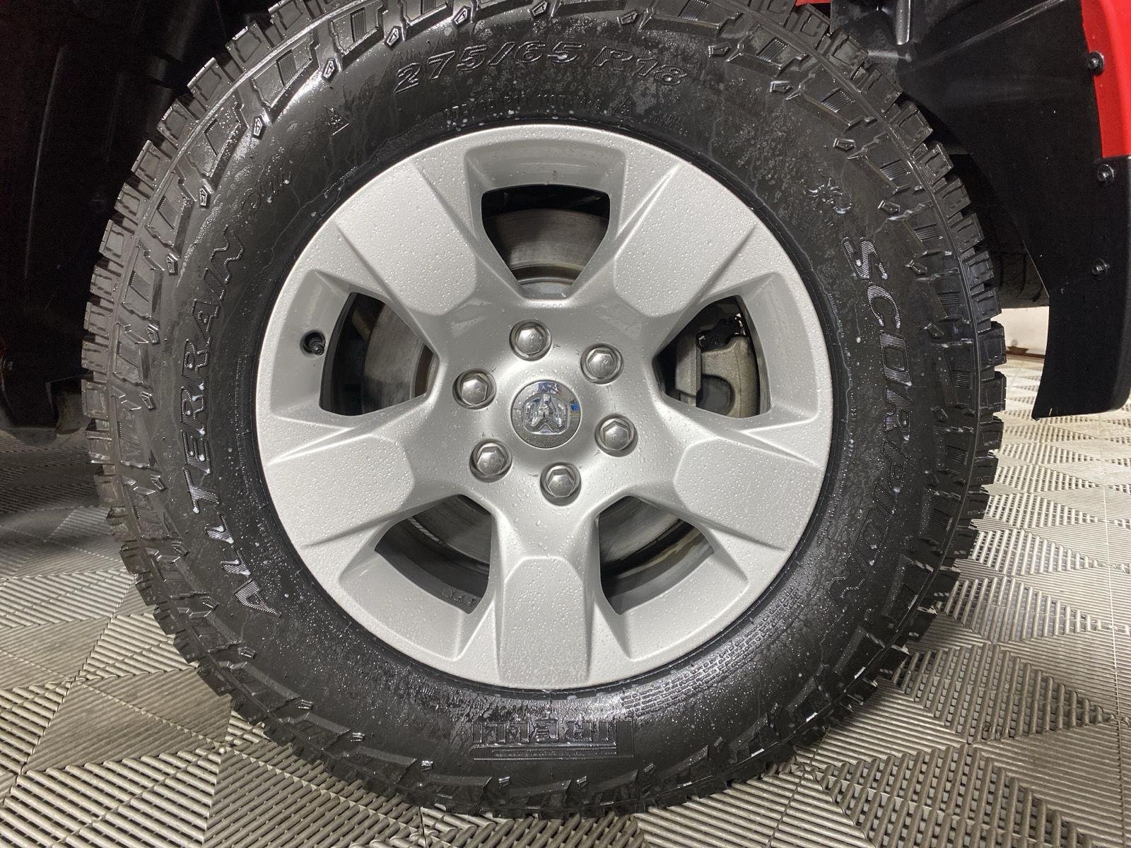 Used 2024 Flame Red Clearcoat Ram Tradesman image 12