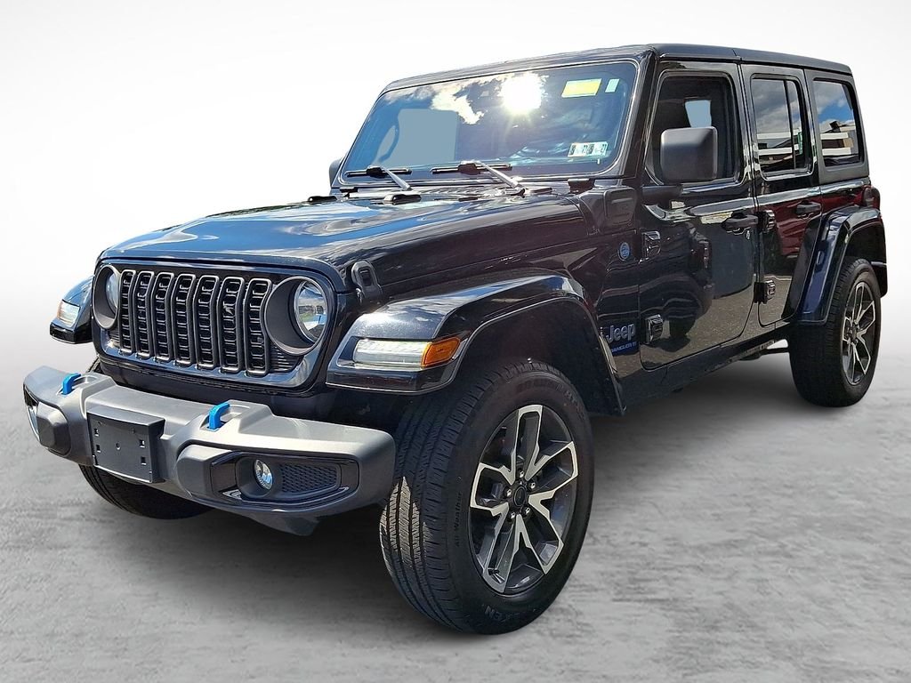 Used 2024 Black Jeep Sport S 4xe image 3