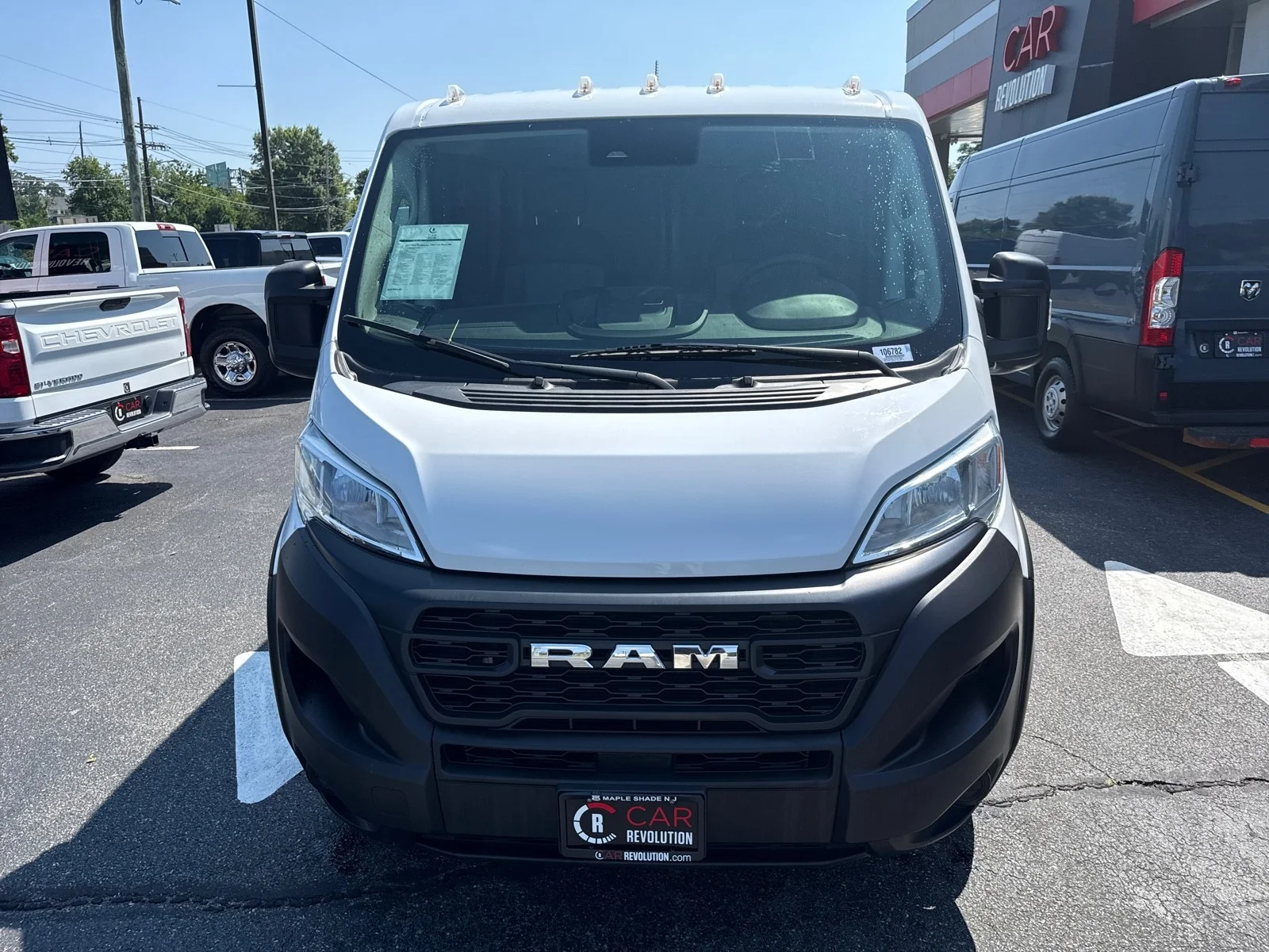 Used 2023 Bright White Clearcoat Ram Low Roof WB image 3