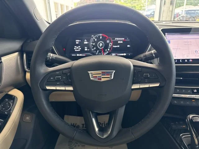 Certified Used 2023 Crystal White Tricoat Cadillac Premium Luxury image 34
