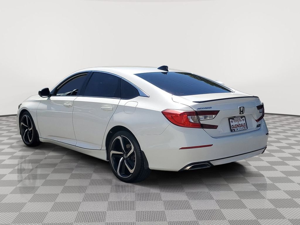 Used 2021 White Honda Sport Special Edition image 3