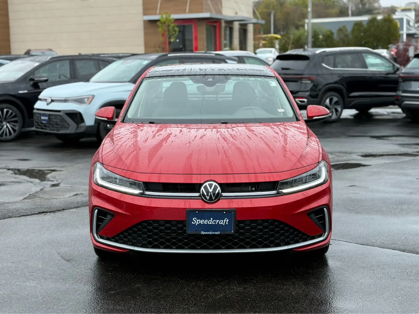 New 2026 Kings Red Metallic Volkswagen SEL image 2