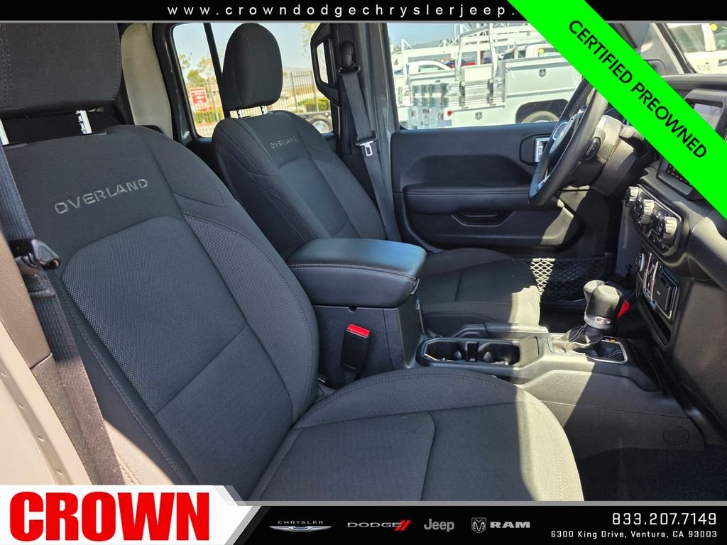 Certified Used 2023 Gray Jeep Overland image 10