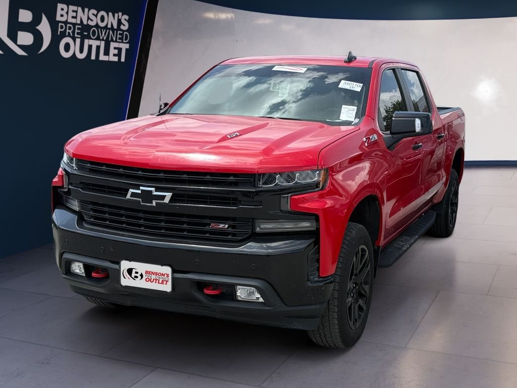Used 2022 Red Chevrolet LT Trail Boss image 1