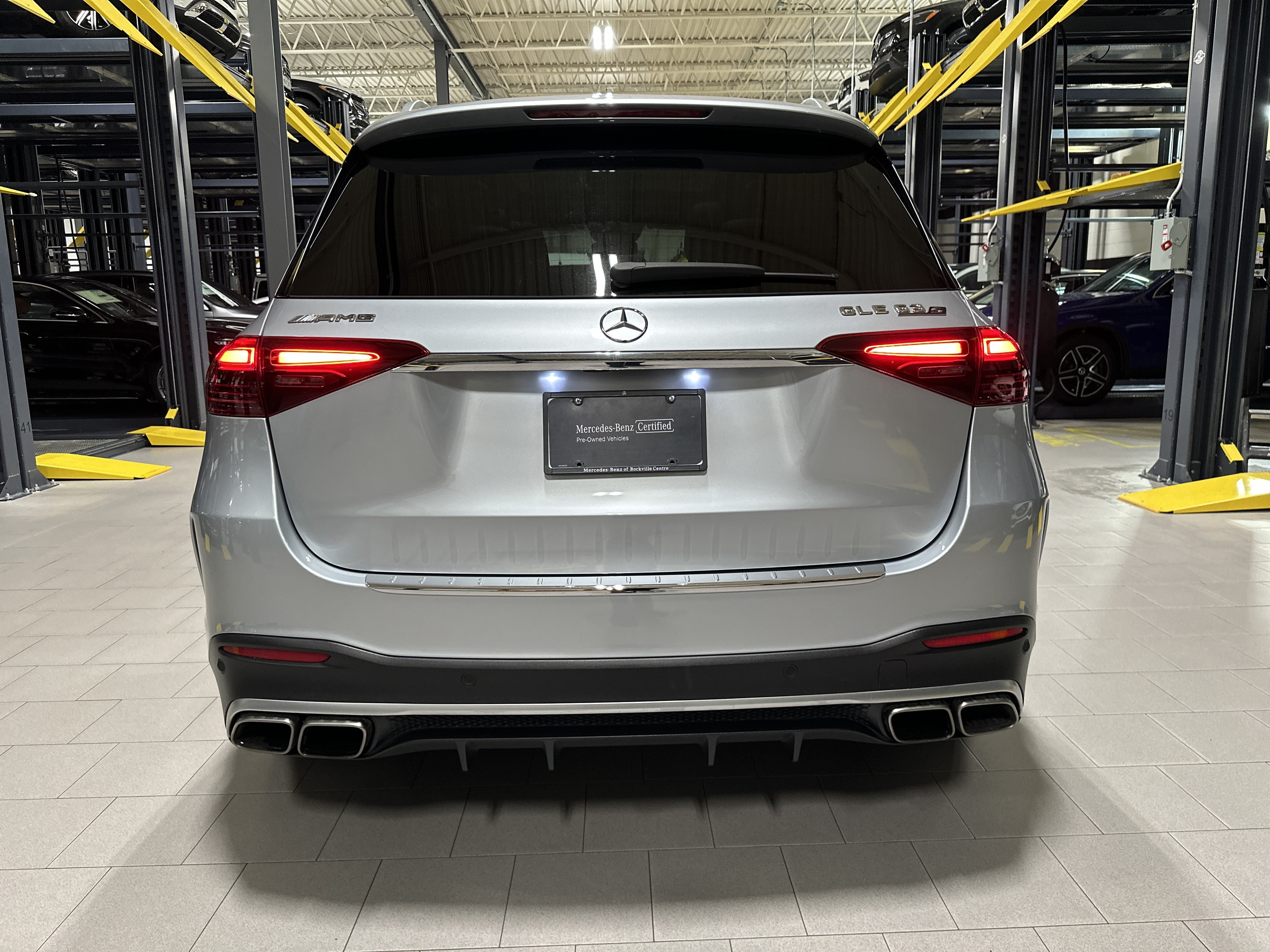 Certified Used 2024 Cirrus Silver Metallic Mercedes-Benz AMG® GLE 63 S image 4