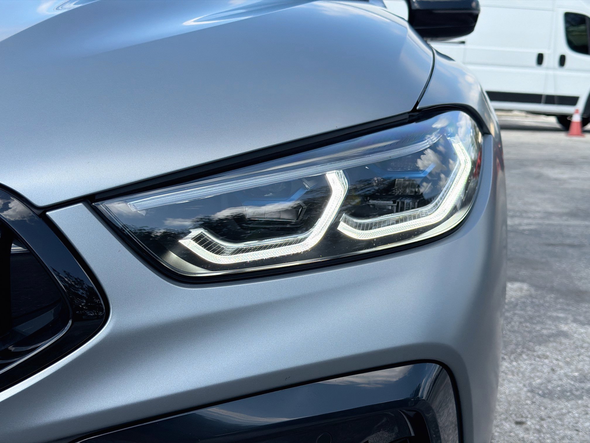 Used 2025 Frozen Pure Grey Metallic BMW Competition image 9