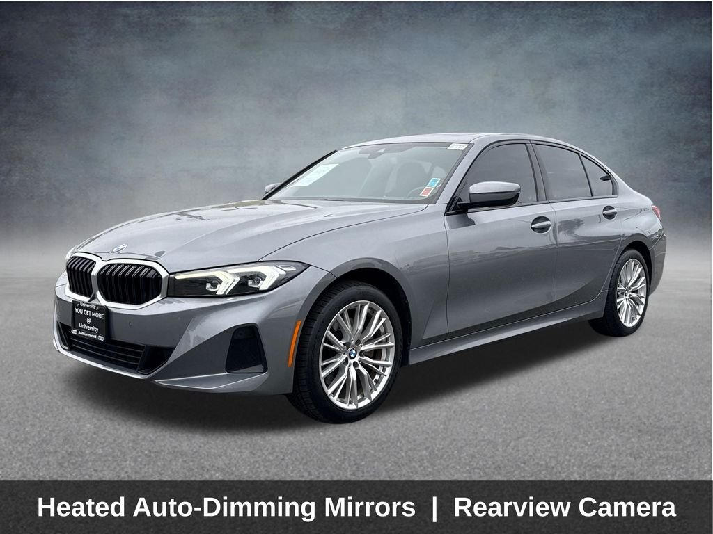 Used 2023 Gray Metallic BMW 330i xDrive image 3