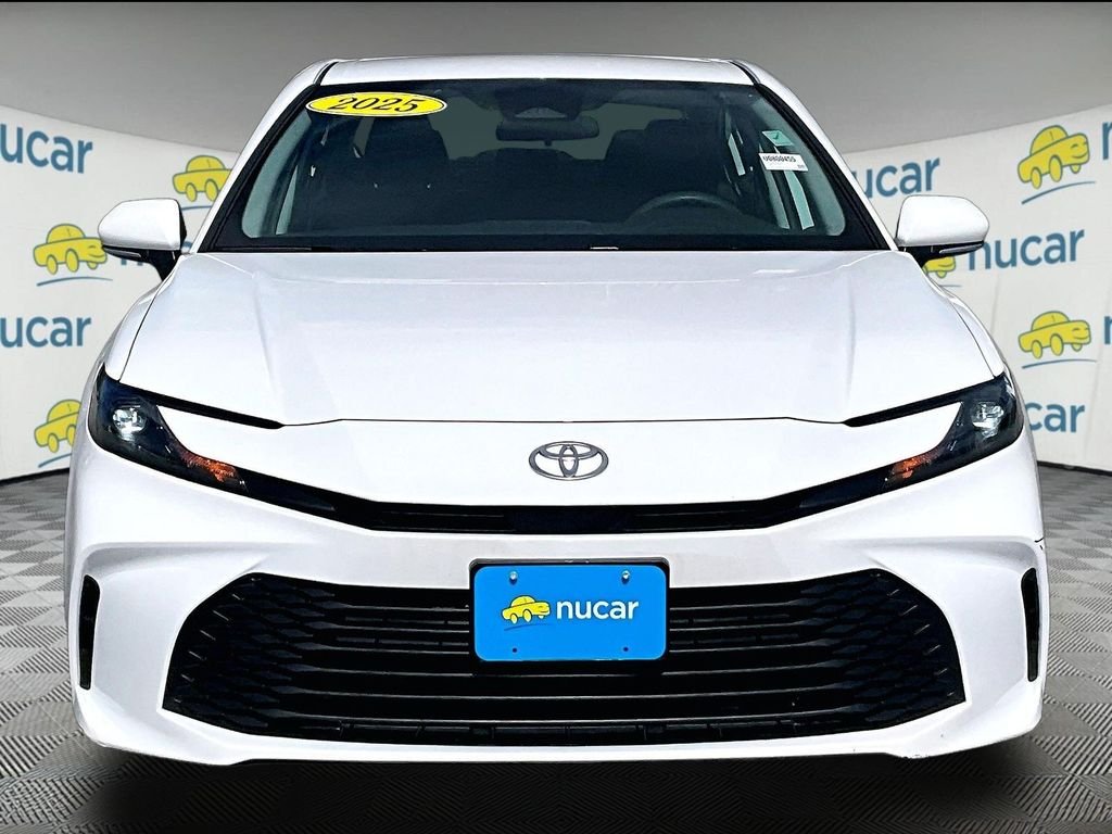 Used 2025 White Toyota LE image 2