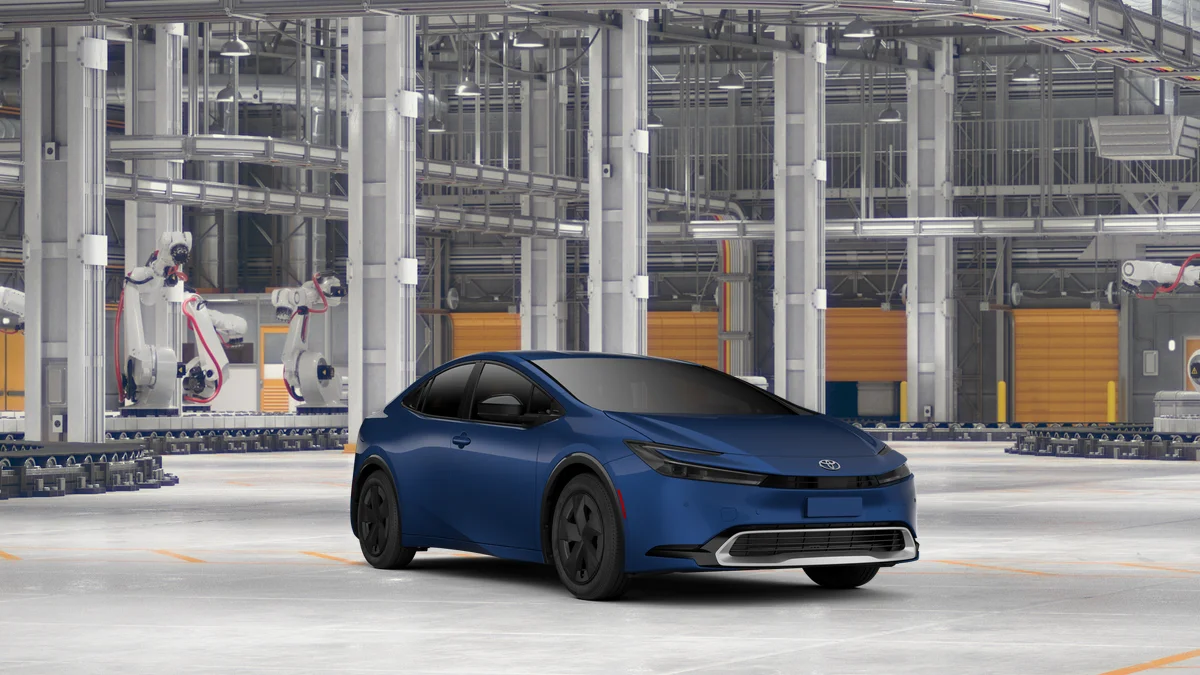 New 2026 Reservoir Blue Toyota SE image 15