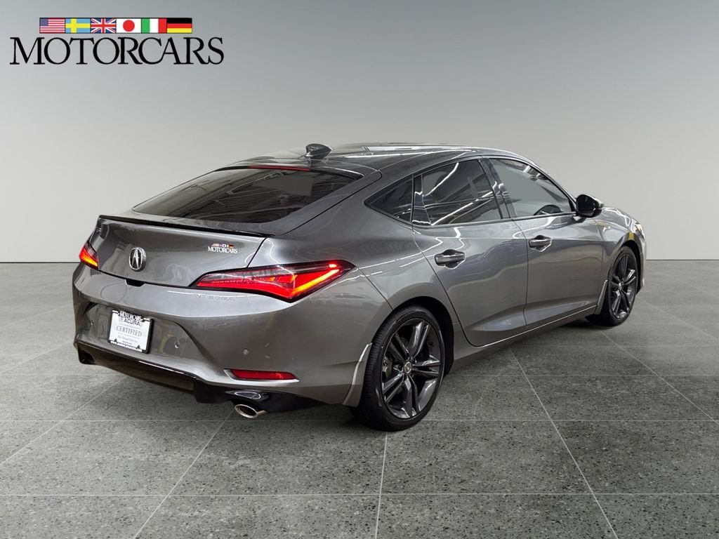 Certified Used 2024 Liquid Carbon Metallic Acura A-Spec Tech Package image 3