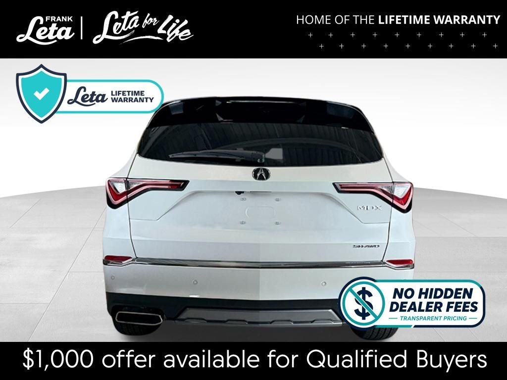 New 2026 Platinum White Pearl Acura w/Technology Package image 4