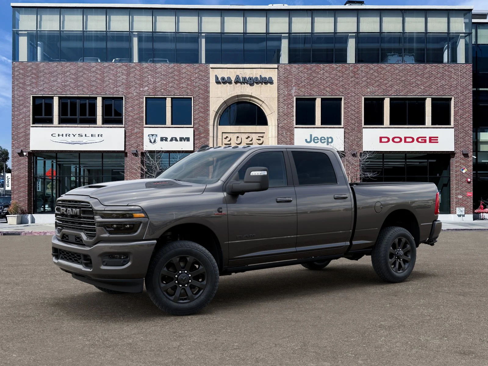 New 2026 Granite Crystal Metallic Clear-Coat Exterior Paint RAM Laramie image 28
