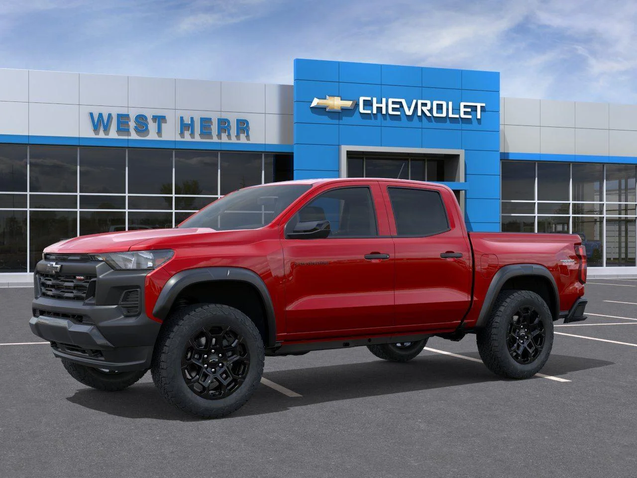 New 2026 Radiant Red Tintcoat Chevrolet Trail Boss image 2