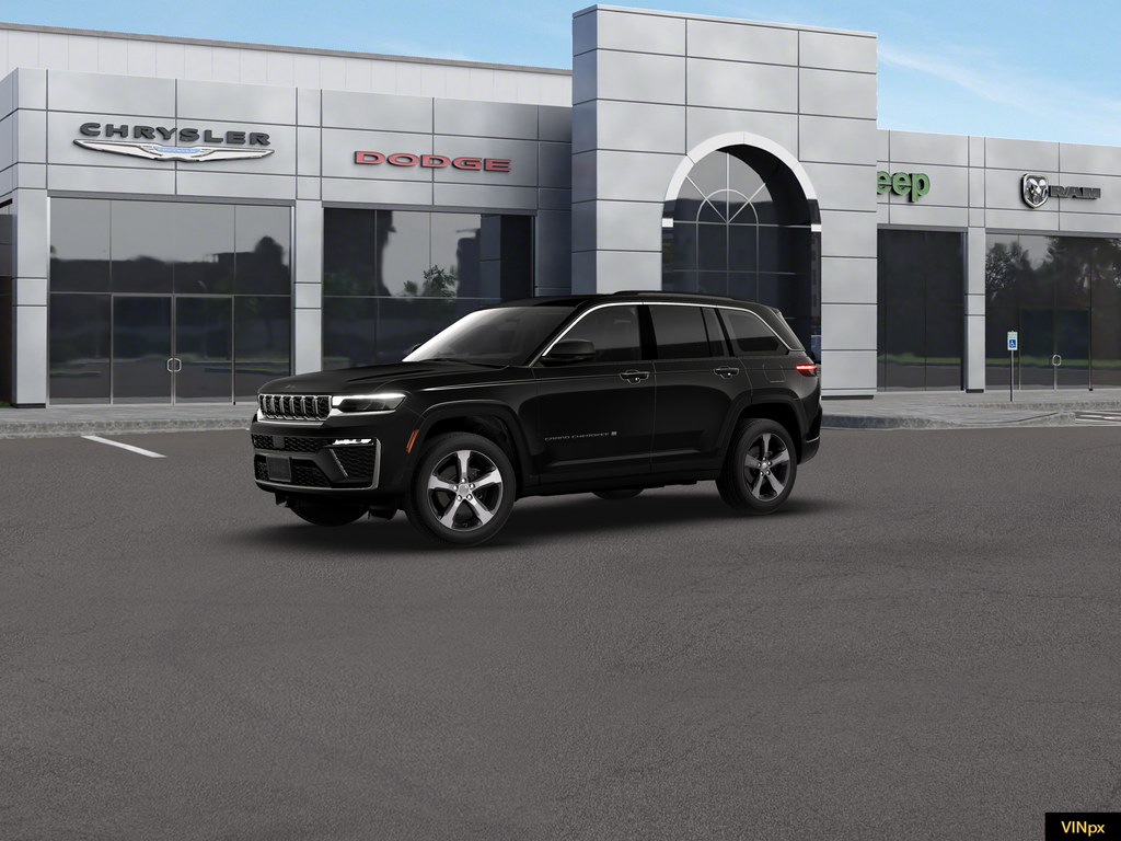 New 2026 Diamond Black Crystal Pearl-Coat Exterior Paint Jeep Limited image 1