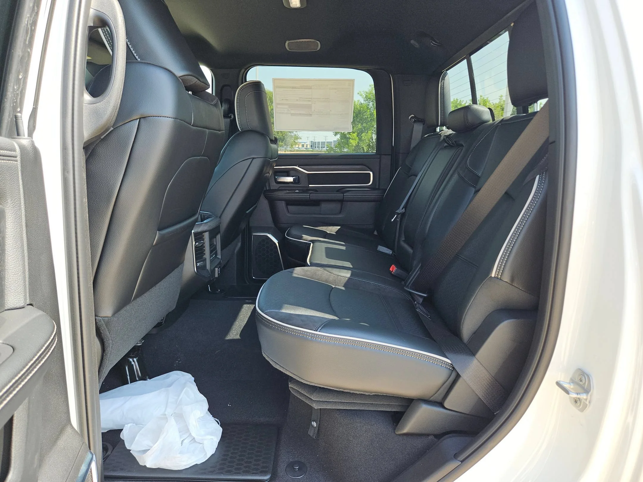 New 2026 Bright White Clear-Coat Exterior Paint RAM Laramie image 13