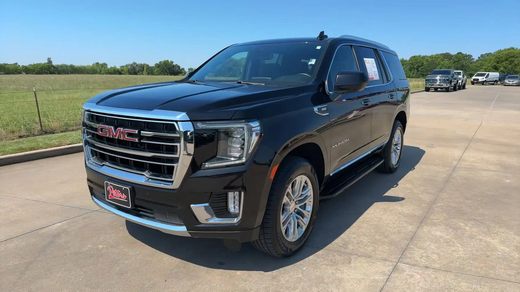 Used 2024 Onyx Black GMC SLT image 5