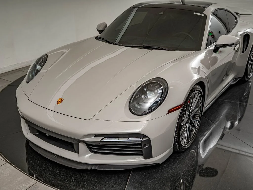 Certified Used 2023 Chalk Porsche Turbo image 16