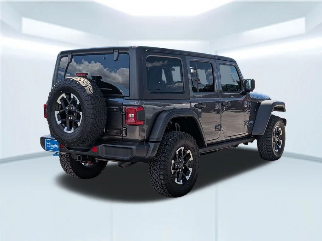 Used 2025 Gray Jeep Rubicon 4xe image 6