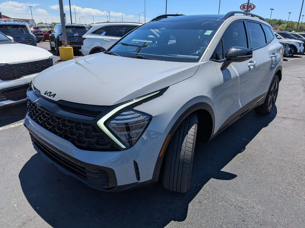 Certified Used 2025 Gray Kia X-Line image 4