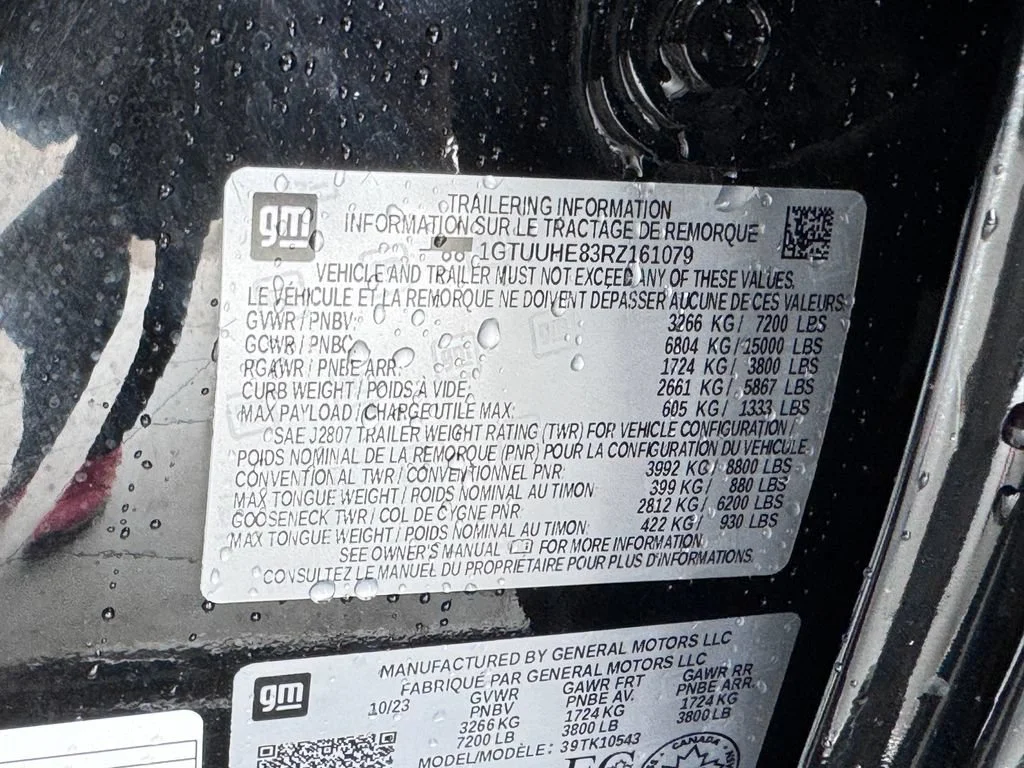 Certified Used 2024 Onyx Black GMC Denali Ultimate image 9
