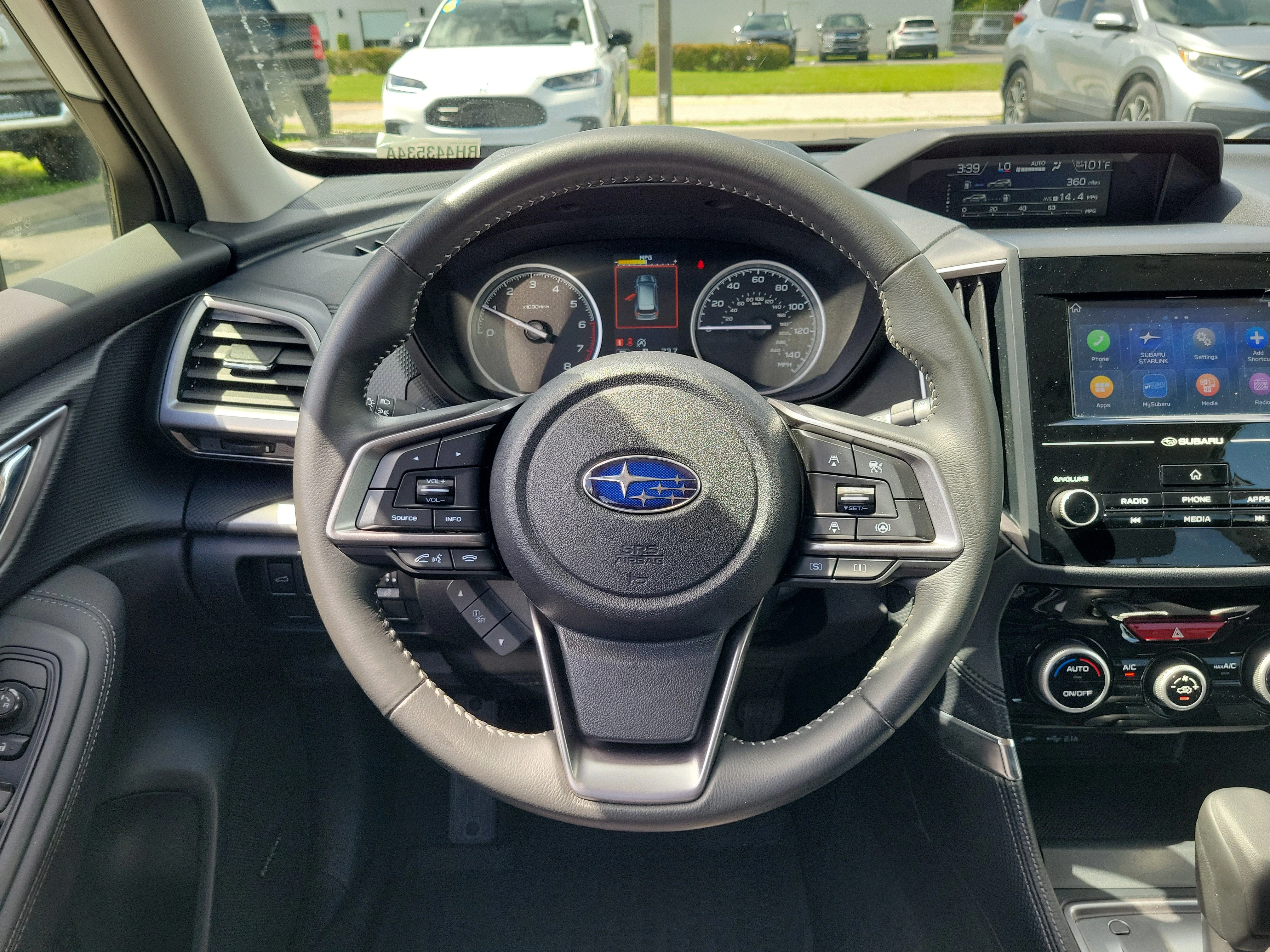 Used 2024 Crystal White Pearl Subaru Premium image 17