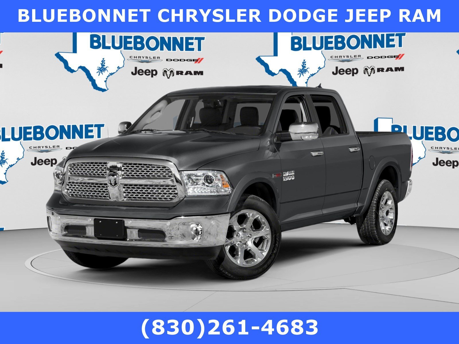 Used 2016 Granite Crystal Metallic Clearcoat Ram Laramie image 1