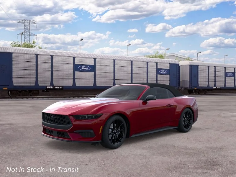 New 2026 Molten Magenta Metallic Tinted Clearcoat Ford EcoBoost® Premium Convertible image 1