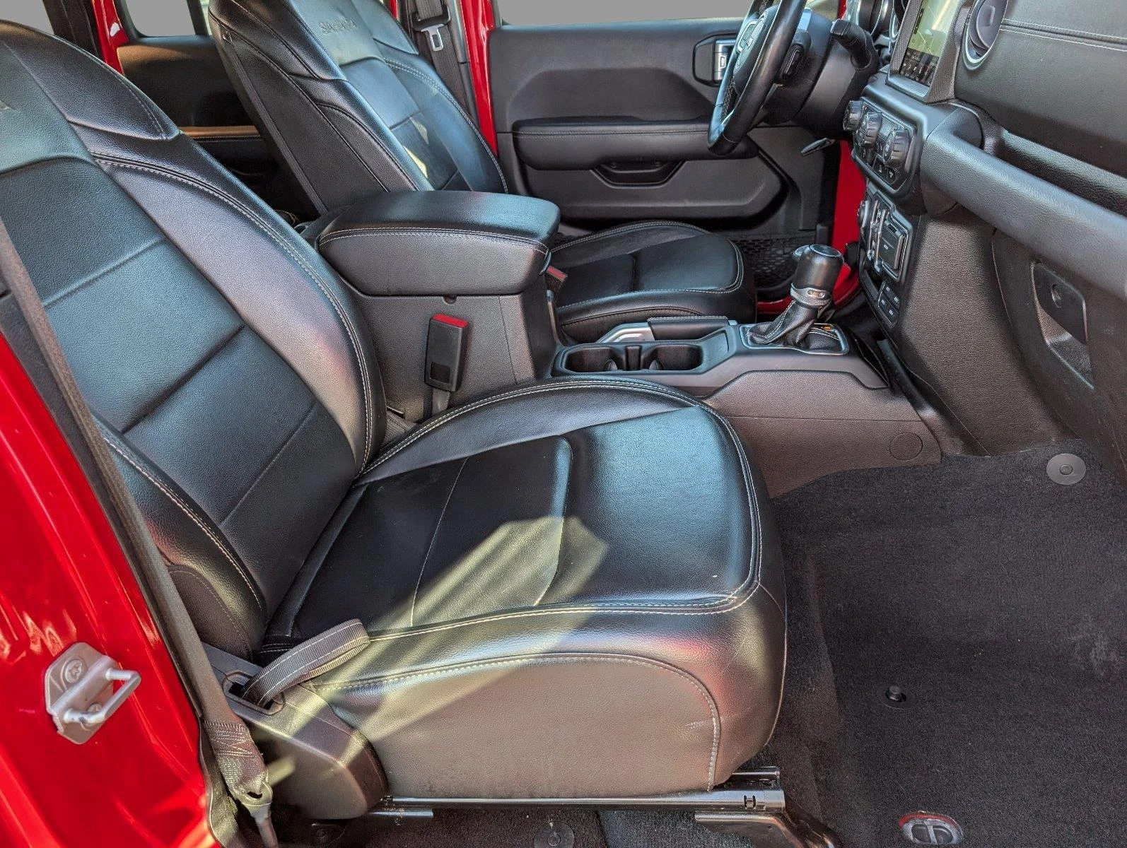 Used 2022 Firecracker Red Clearcoat Jeep Unlimited Sahara image 42