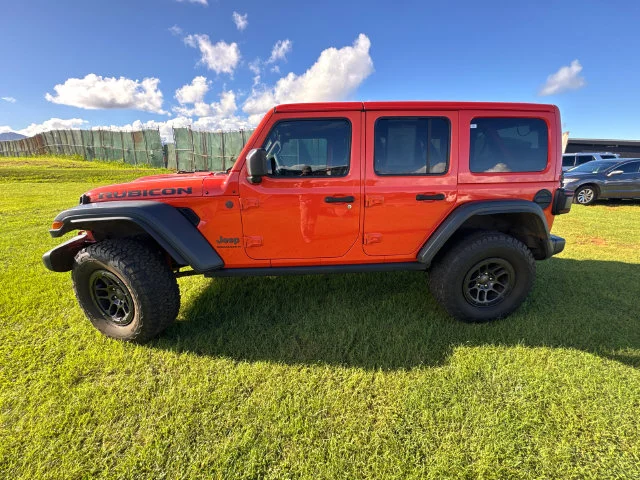Used 2023 Orange Jeep Rubicon image 2