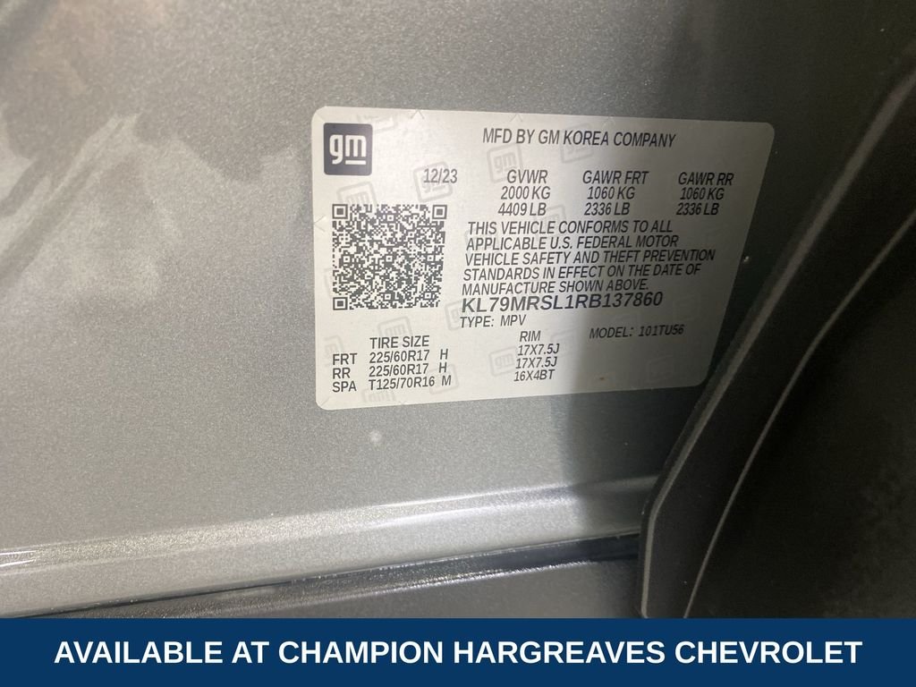 Used 2024 Sterling Gray Metallic Chevrolet LT image 42
