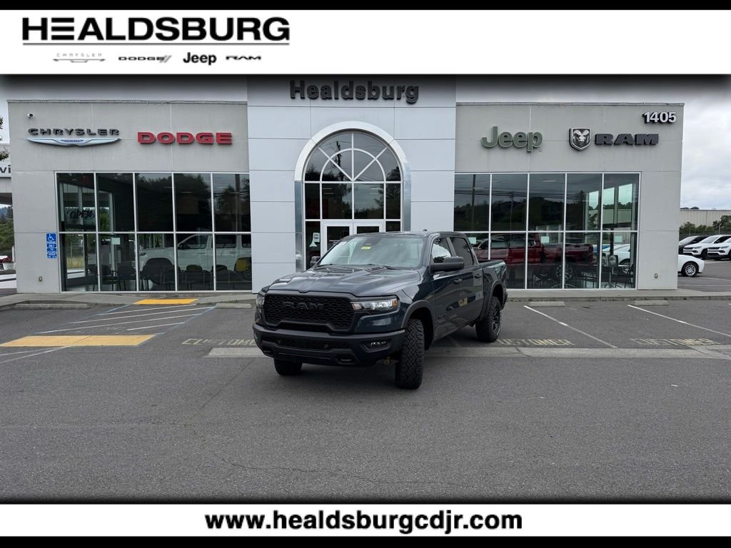 New 2026 Forged Blue Metallic Exterior Paint RAM Rebel image 1