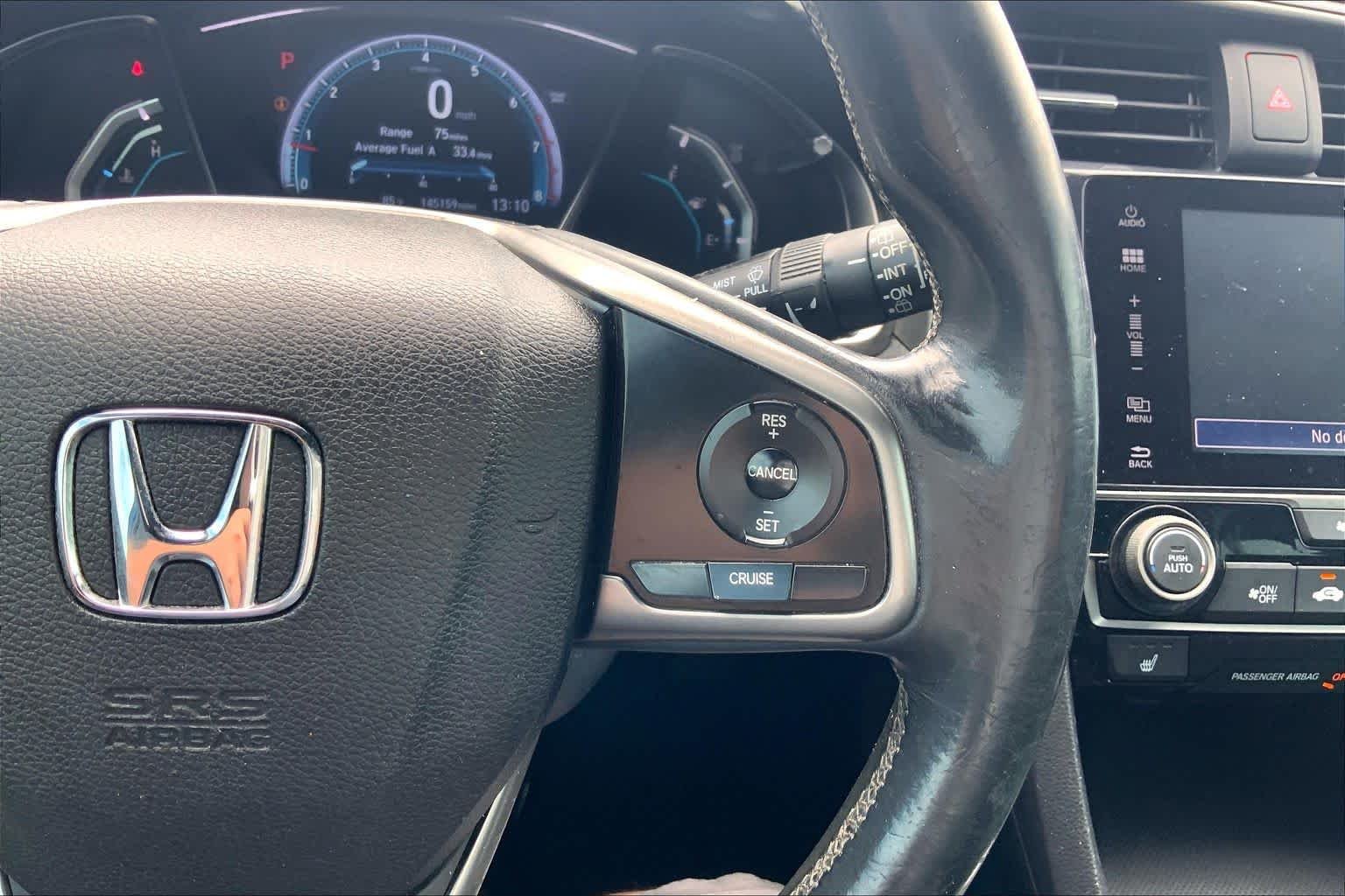 Used 2017 Aegean Blue Metallic Honda EX-L Navi image 24