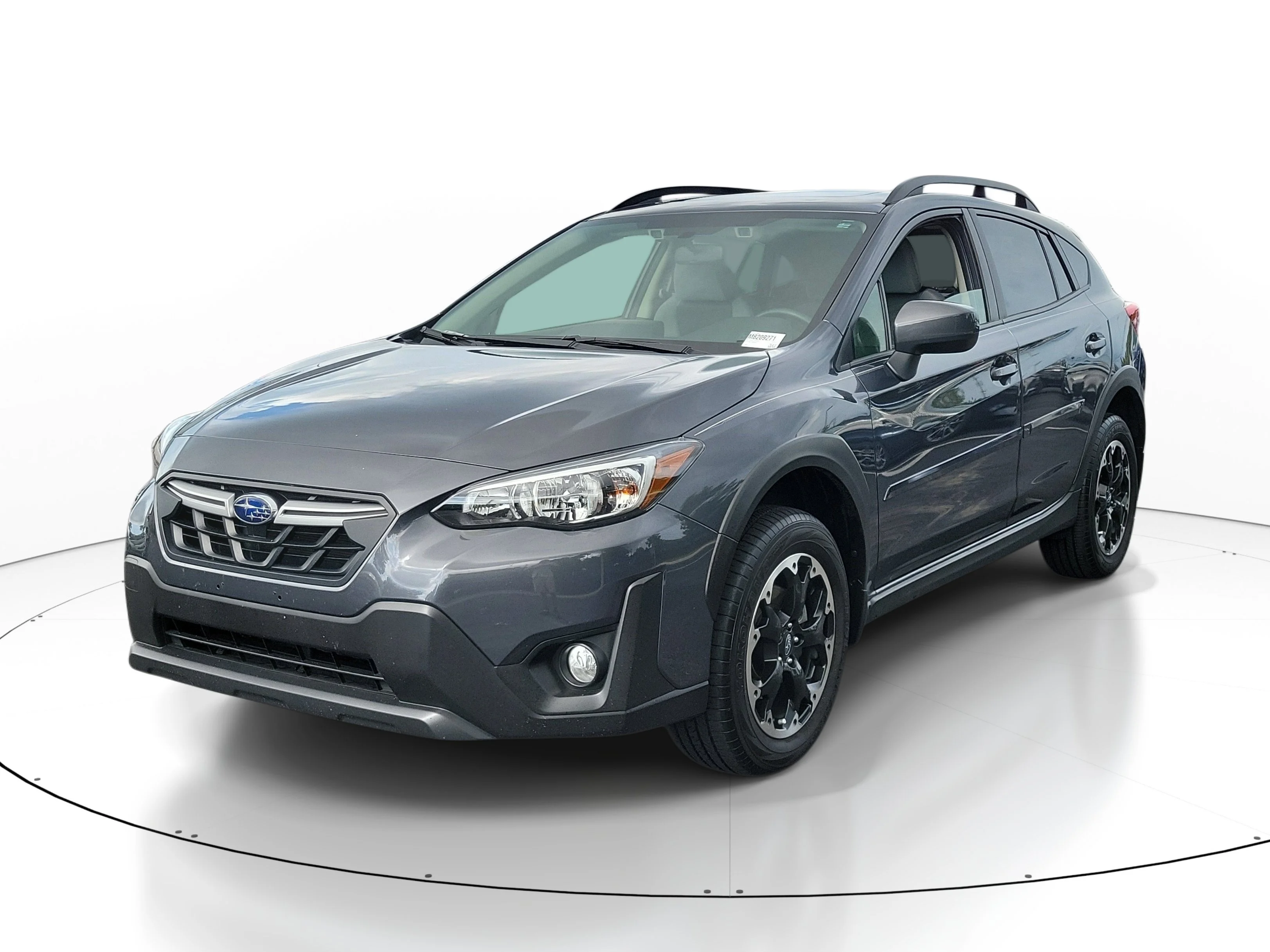 Used 2021 Magnetite Gray Metallic Subaru Premium image 3