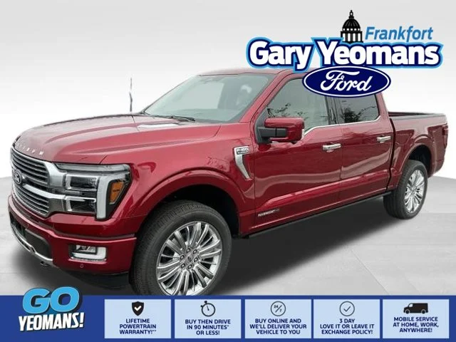 New 2026 Ruby Red Metallic Tinted Clearcoat Ford Platinum® image 1