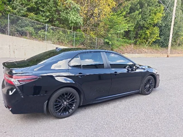 Used 2021 Black Toyota SE Nightshade image 3