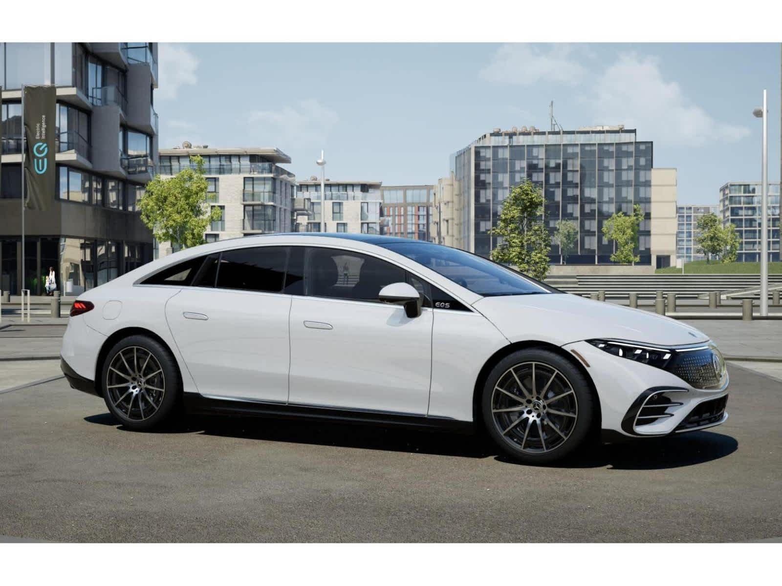 New 2026 Polar White Mercedes-Benz EQS 450 image 12