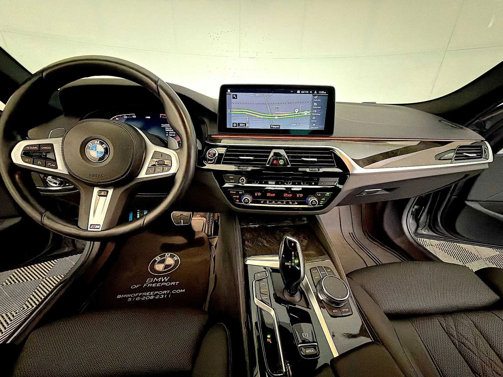 Certified Used 2023 Skyscraper Grey Metallic BMW 530i xDrive image 16