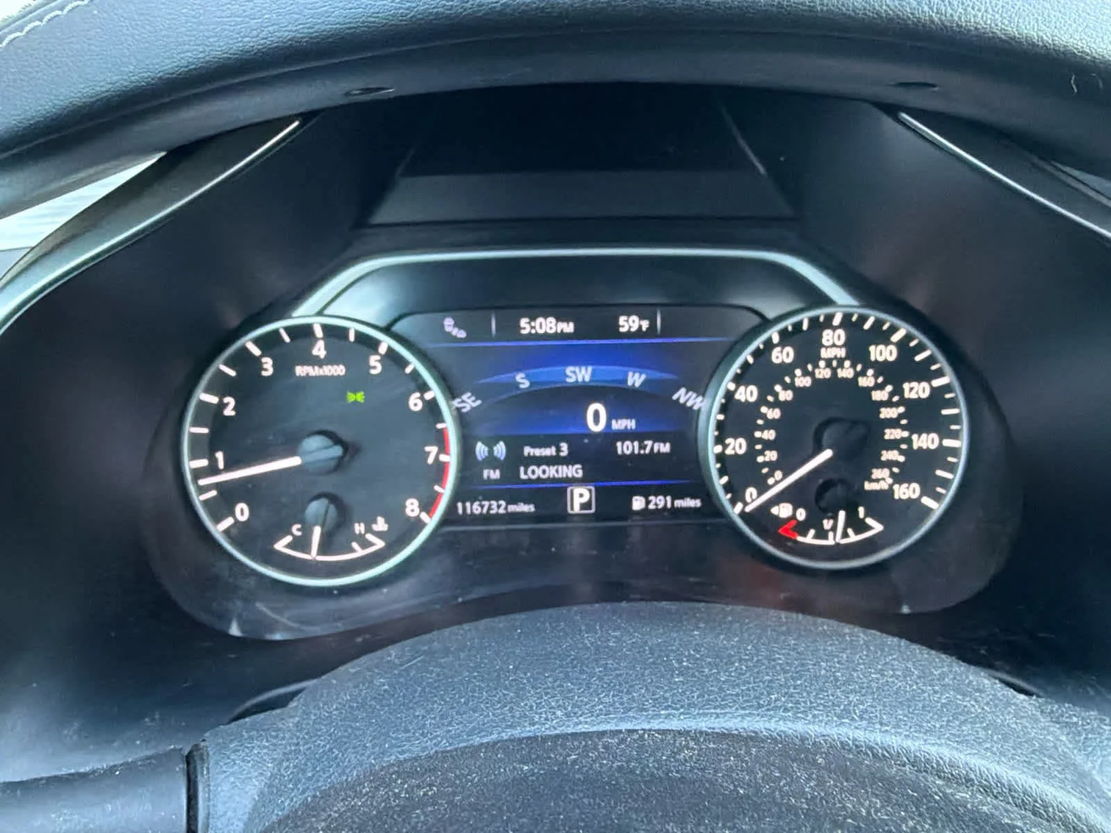 Used 2017 Magnetic Black Metallic Nissan SL image 8