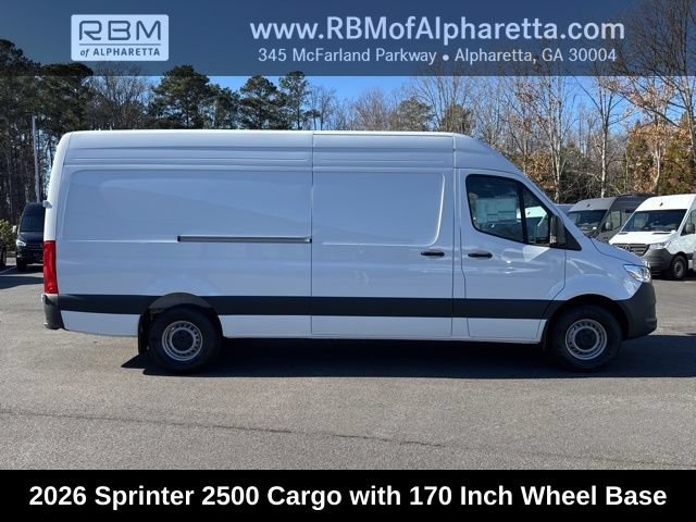 New 2026 Arctic White Mercedes-Benz 170 Wheel Base image 2