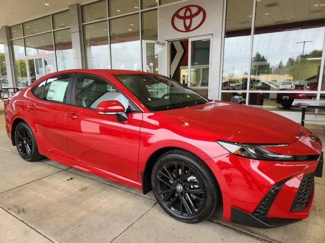 New 2026 Supersonic Red Toyota SE image 4