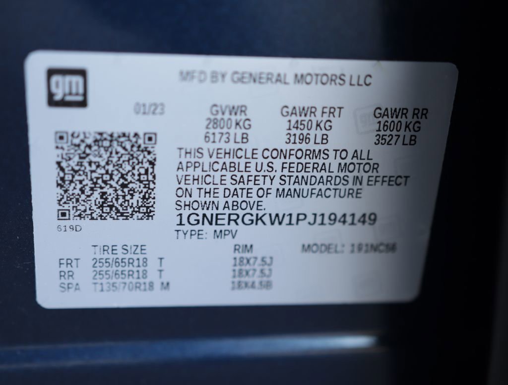 Used 2023 Northsky Blue Metallic Chevrolet LT Cloth image 39