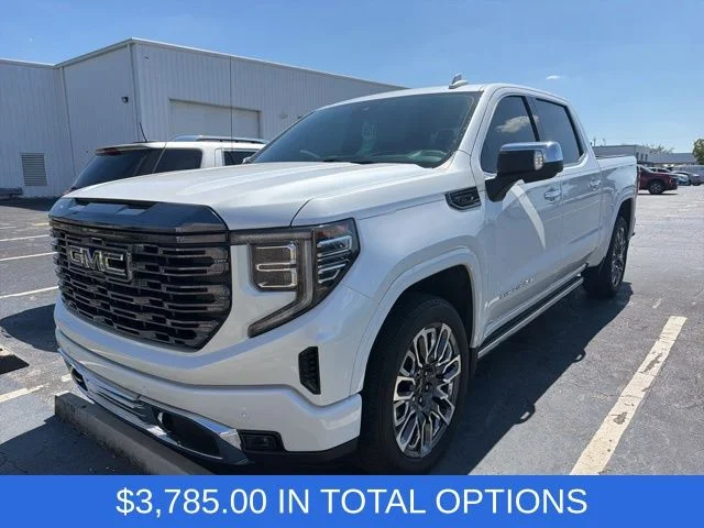 Used 2024 White GMC Denali Ultimate image 3
