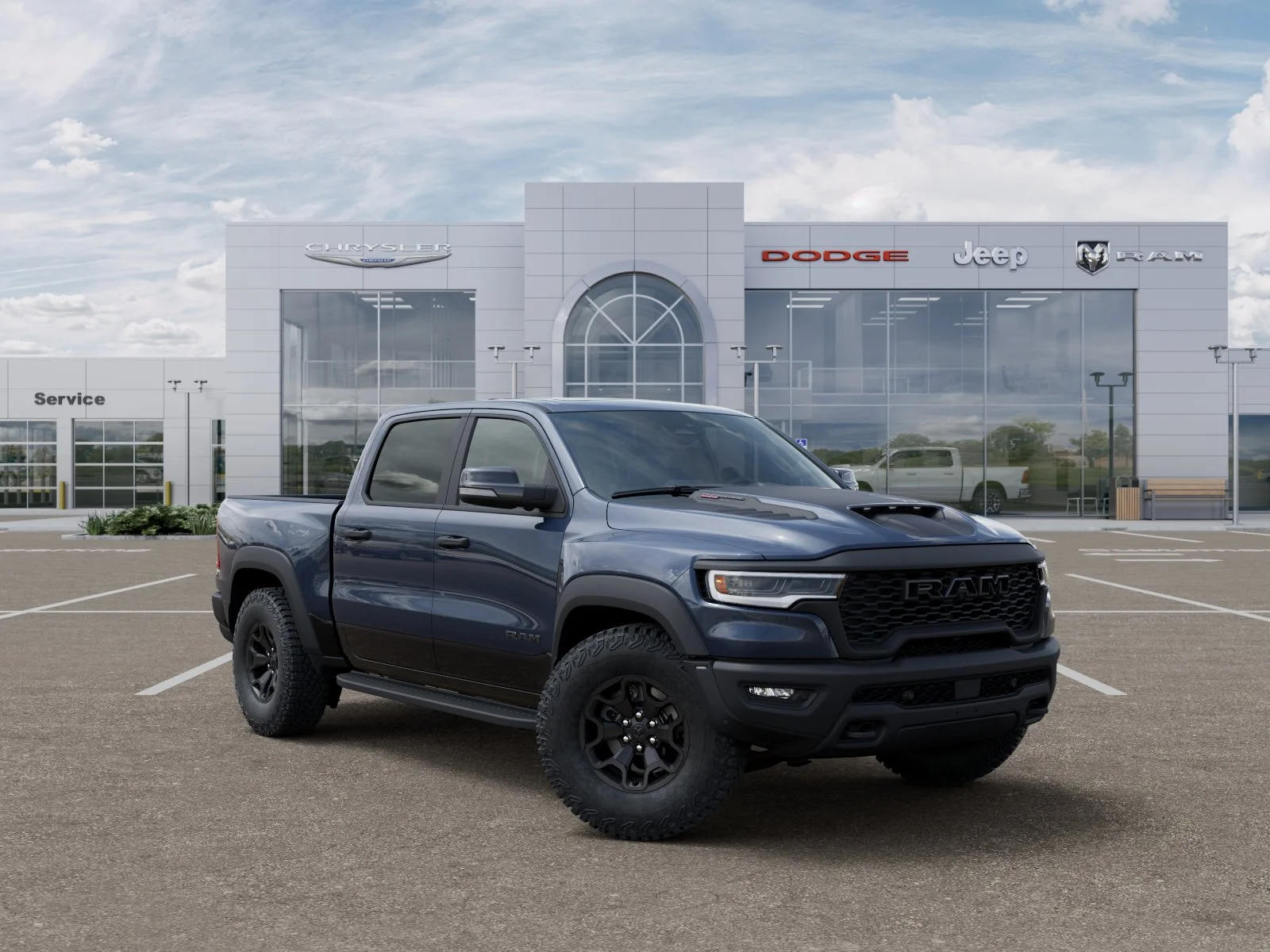 New 2026 Forged Blue Metallic Exterior Paint RAM RHO image 35