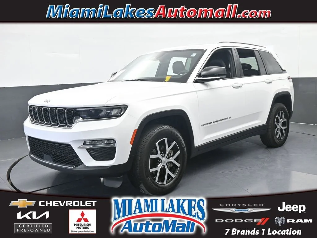 Used 2024 White Jeep Limited image 1