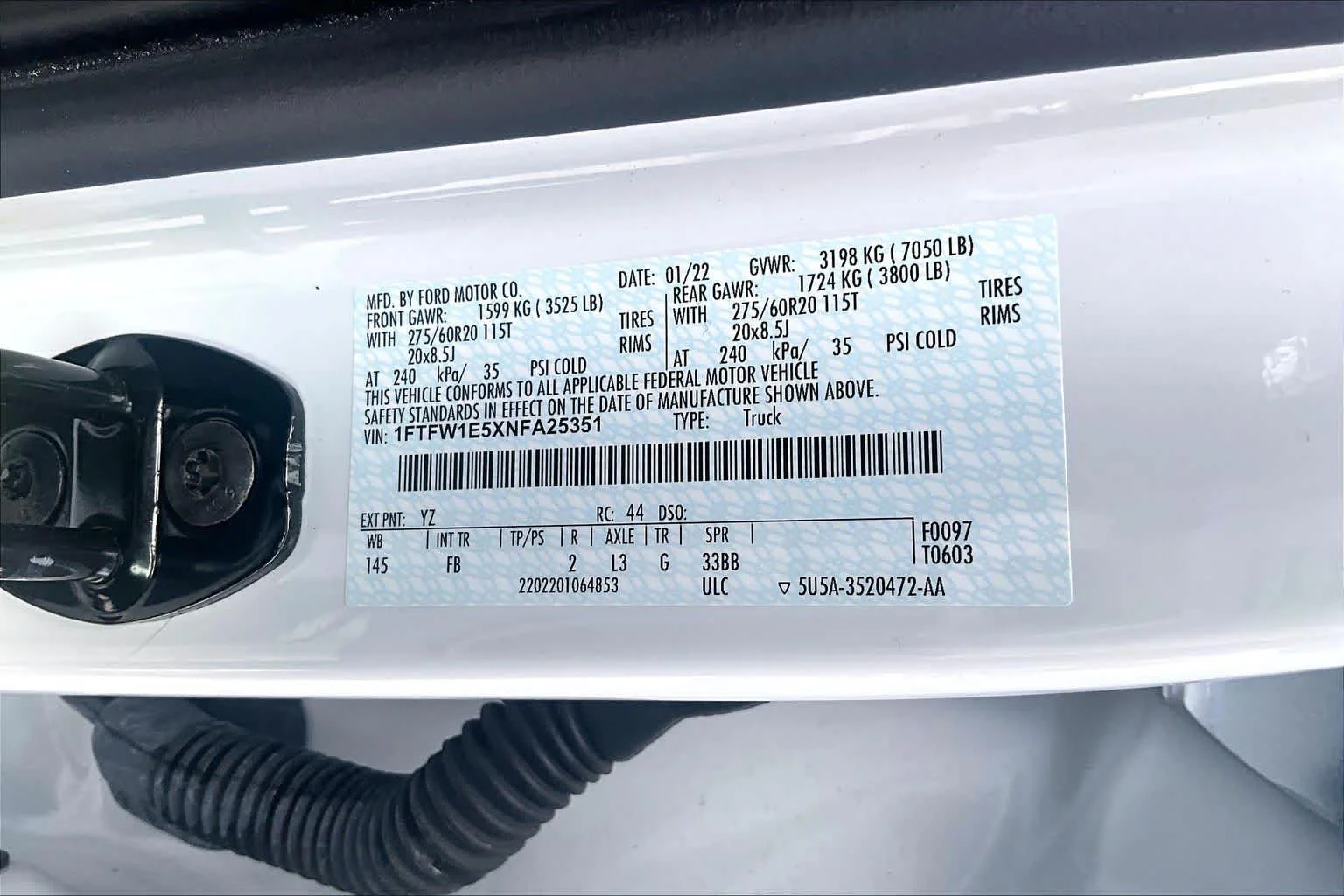 Used 2022 Oxford White Ford XLT image 37