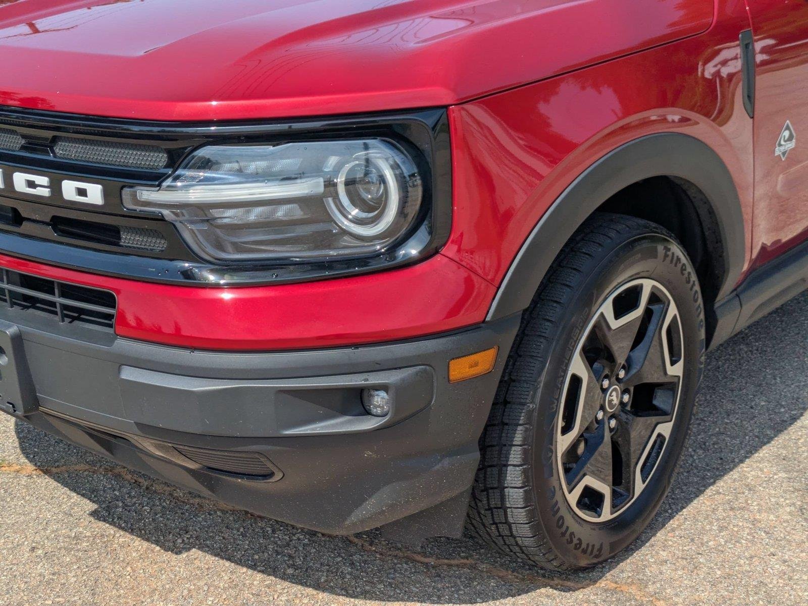 Used 2021 Rapid Red Metallic Tinted Clearcoat Ford Outer Banks image 9